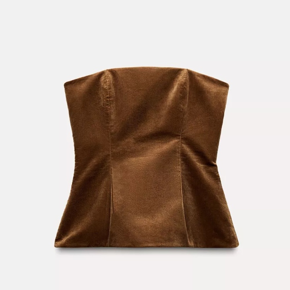 Zara corduroy top - Picture 2 of 7